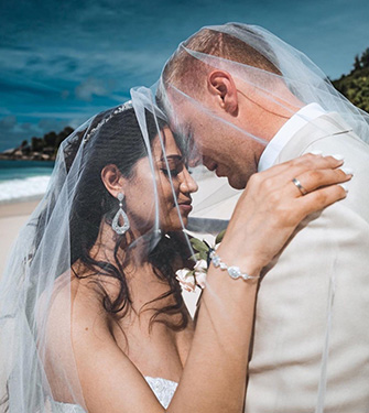 Weddings in seychelles Mr and Mrs Wedding and Events